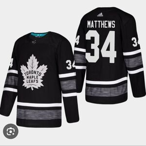Men's - Adidas Toronto Maple Leafs Black Jersey